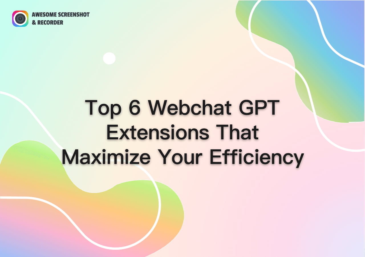 Maximize Your Productivity with Webchat GPT Chrome Extensions