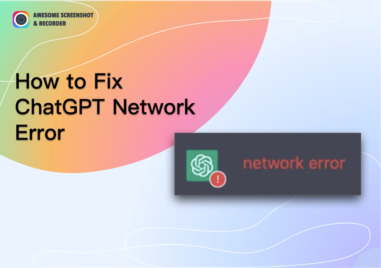 How to Fix ChatGPT Network Error: Solutions and Tips