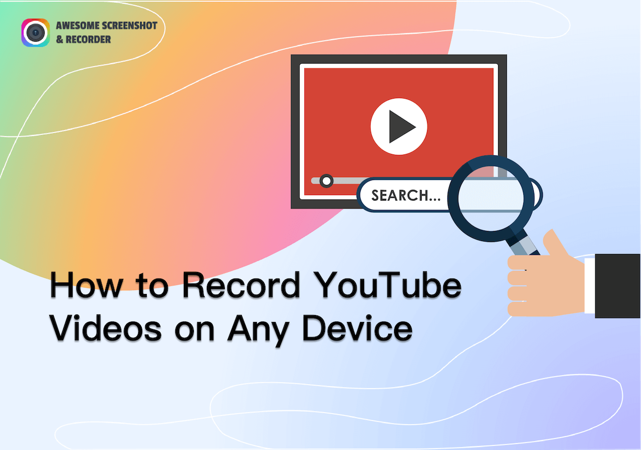 How to Record YouTube Videos on PC/Mac/iPhone/Android/Online 